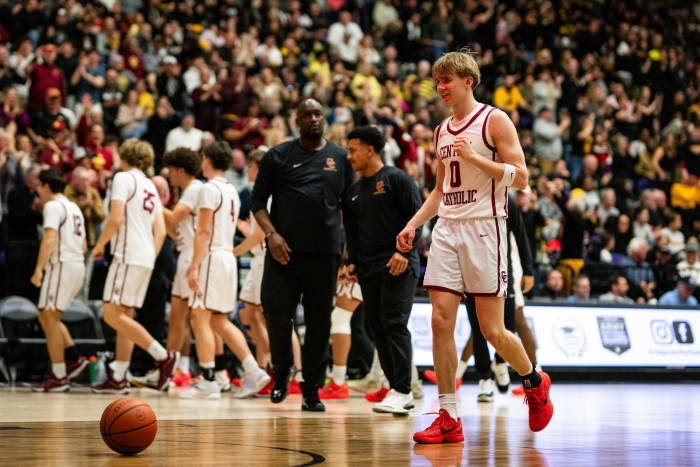 Central Catholic Roosevelt 6A Oregon boys basketball final 2024 Naji Saker-273